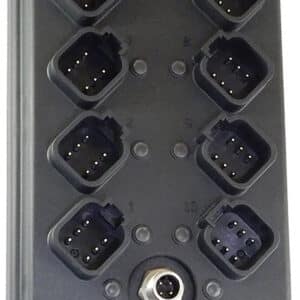 10-connector housing