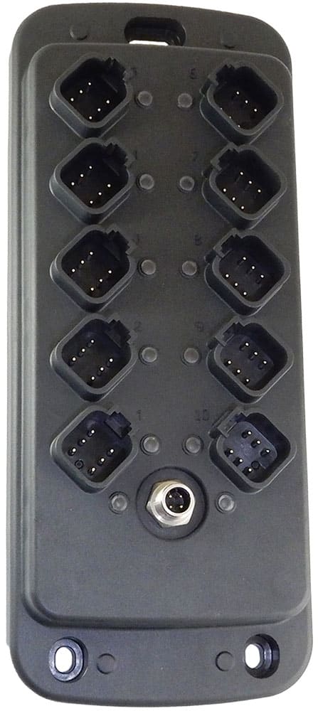 12 Inputs, 12 Proportional & 2 Relay Outputs Controller, 2 SAE J1939, Ethernet