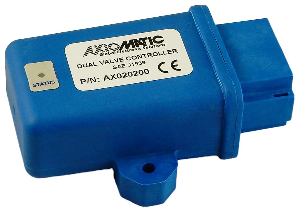 CAN to Dual Output Valve Controllers