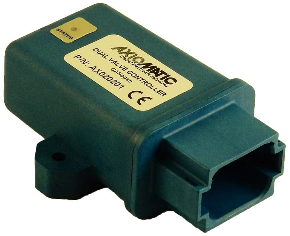 CAN to Dual Output Valve Controller, CANopen®, LED