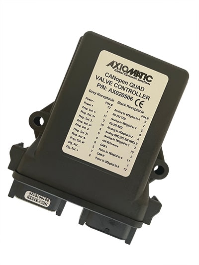 Quad Valve Controller, CANopen, 50mA +5Vref