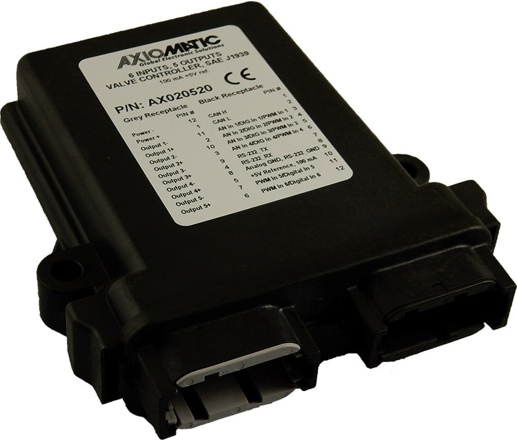 6 Input, 5 Output Valve Controller, Multi-Functional