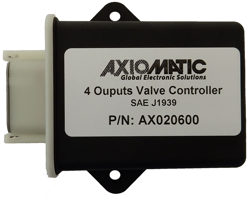 4 Outputs Valve Controller, CAN (SAE J1939)