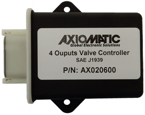 4 Outputs Valve Controller, CAN (SAE J1939), AX020600