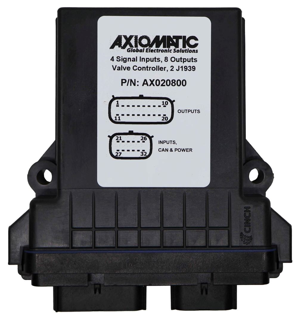 4 Inputs, 8 Proportional Outputs Valve Controllers