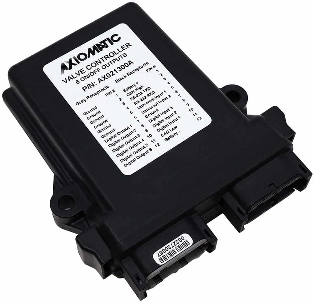 CAN to 6 Output Valve Controllers