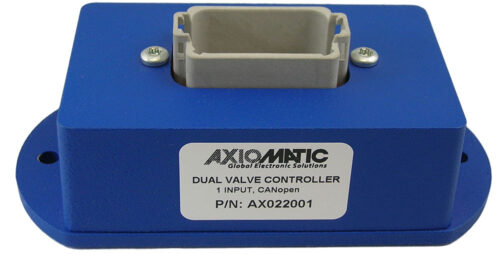Valve Controller, 1 Universal Input, 2 Outputs, CANopen®, AX022001