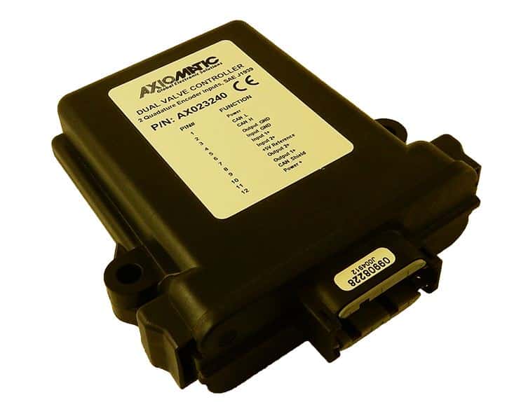 Quadrature Encoder Input, Dual Valve Controller, SAE J1939