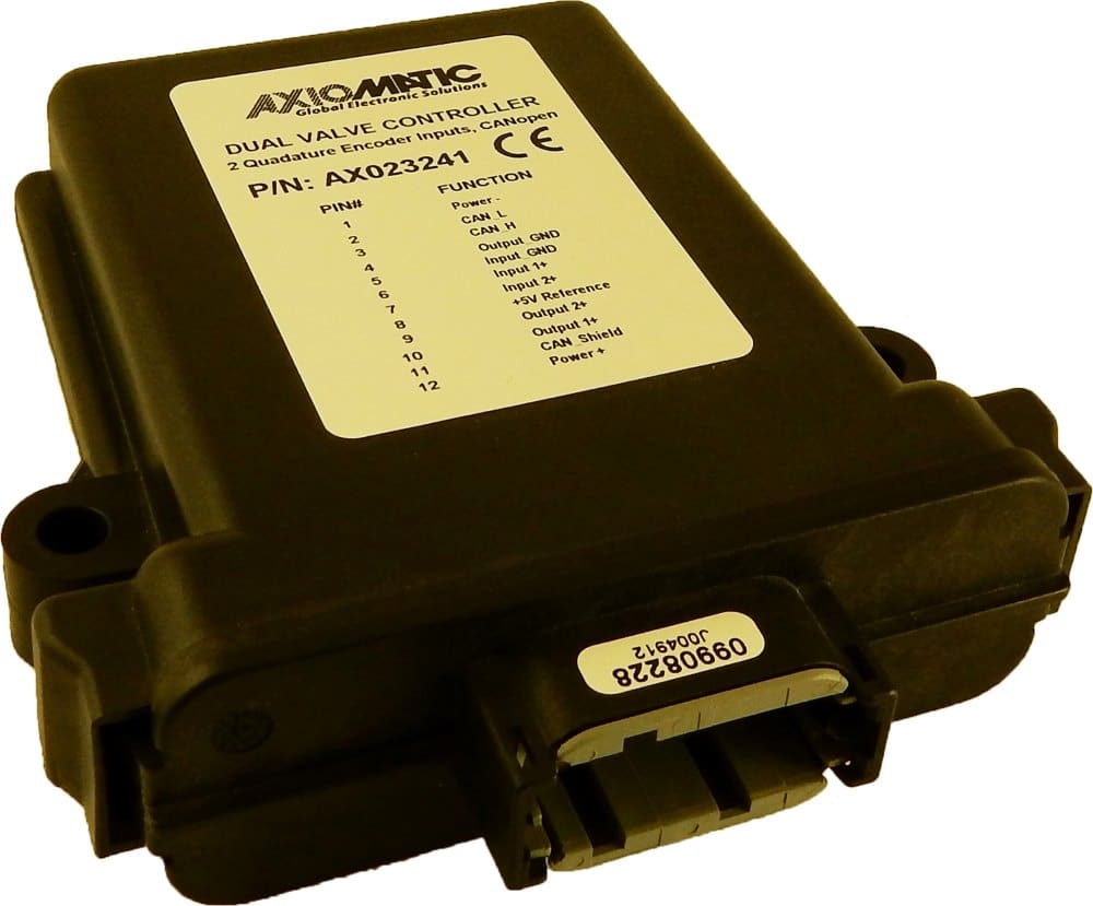 Encoder Input, Dual Output Valve Controllers