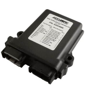 Dual Servo Valve Controller, +/-400mA, 4 Inputs, 4 Outputs, +5V & +10V Ref., SAE J1939, 250 kbps