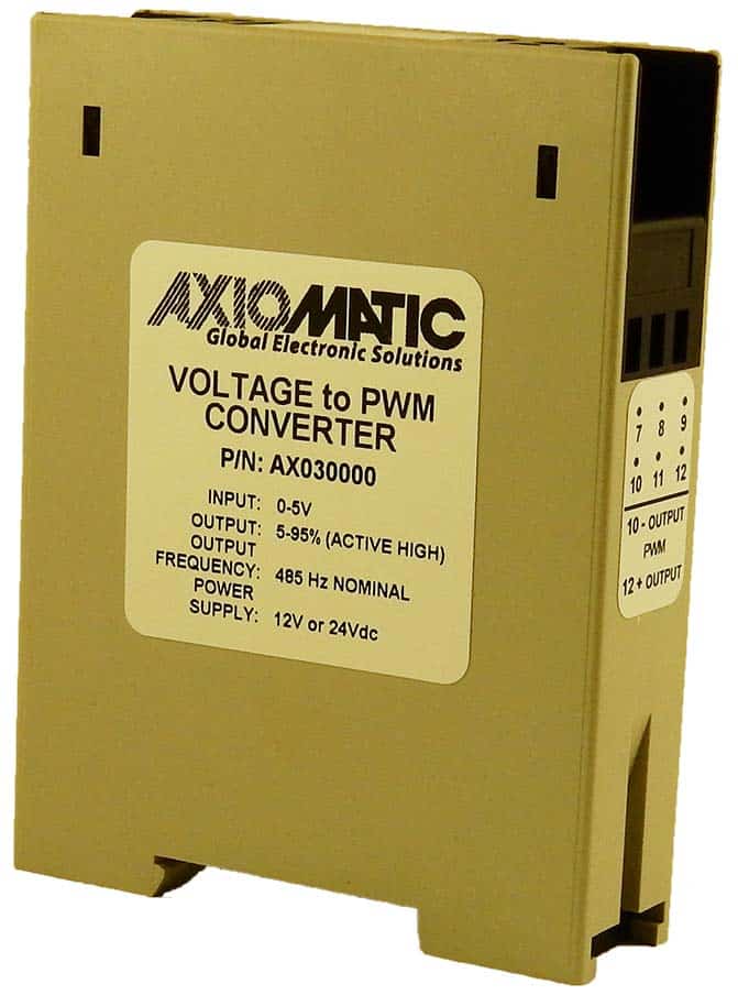 Voltage or Current to PWM Signal Converters
