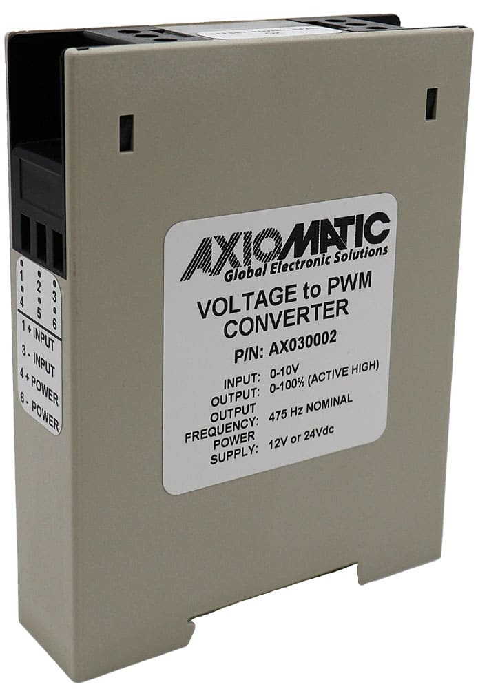 0-10V to 475 Hz PWM Signal Converter, DIN Rail Mount