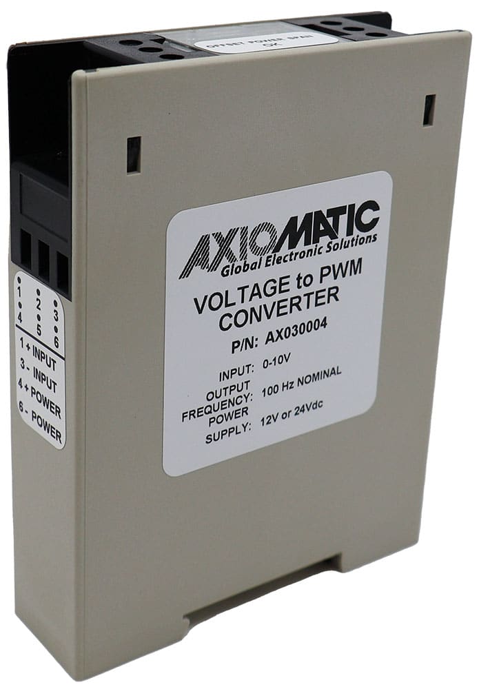 0-10V to 100 Hz PWM Signal Converter, DIN Rail Mount