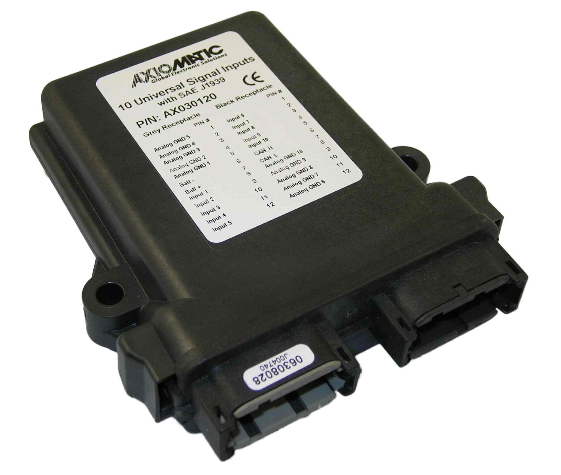 10 Universal Signal Input CAN Controllers