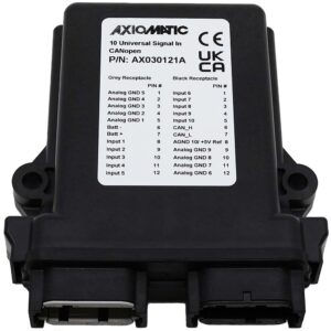 10 Universal Signal Input Controller, +5V Reference, CANopen®, AX030121A