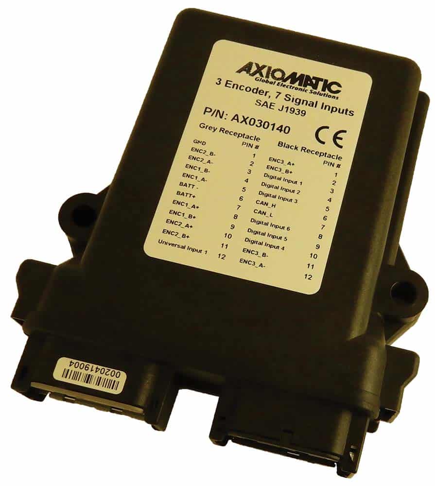 3 Encoder, 7 Signal Inputs CAN Controllers, Isolated