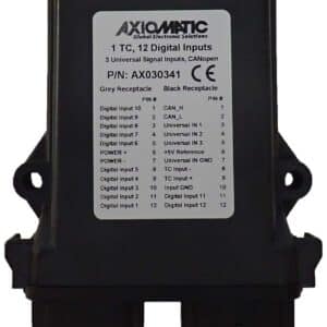 1 Thermocouple, 12 Digital, 3 Universal Signal Inputs Controller, CANopen®, +5V Ref