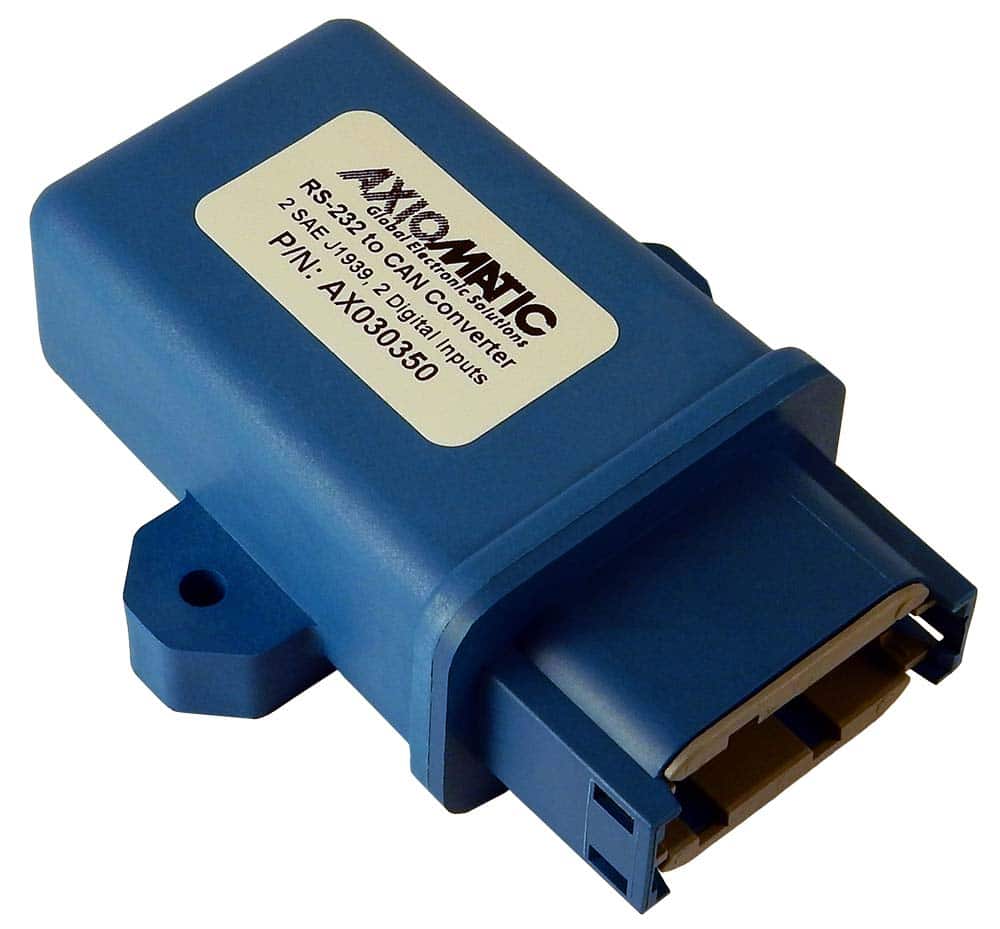 RS-232 to CAN Converter with Two Digital Inputs