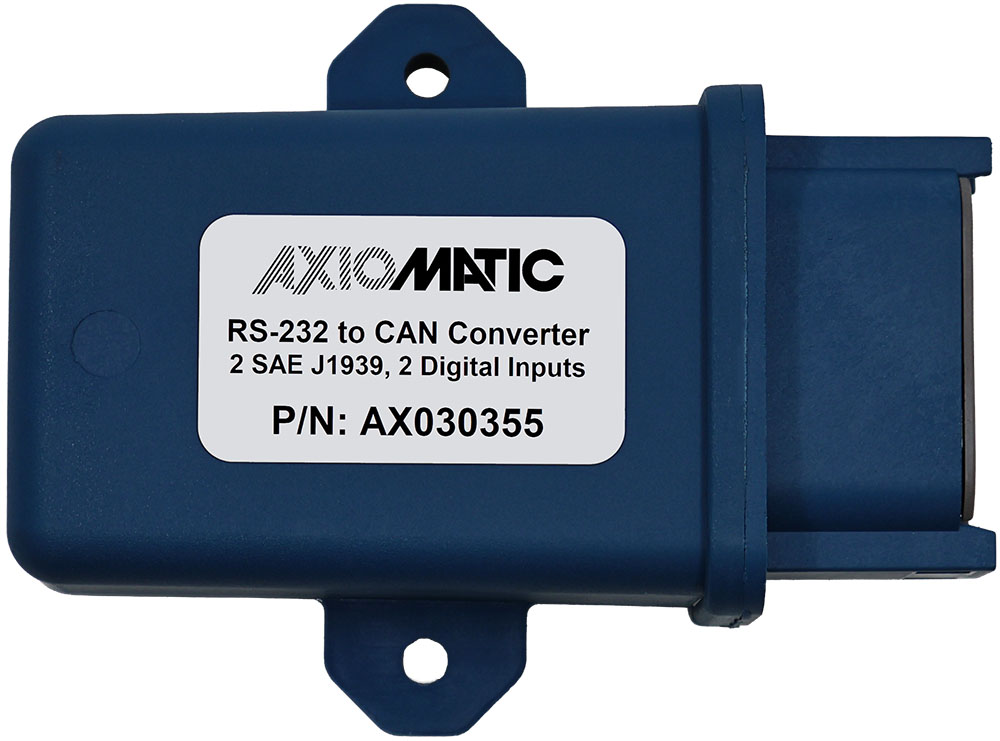 RS-232 to CAN Converters with 2 Digital Inputs