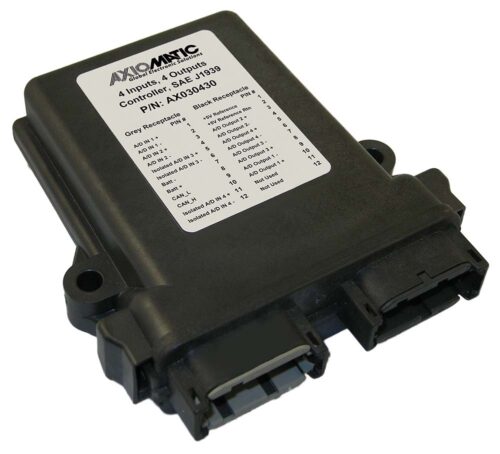 4 Inputs, 4 Outputs Isolated Controller, SAE J1939, AX030430