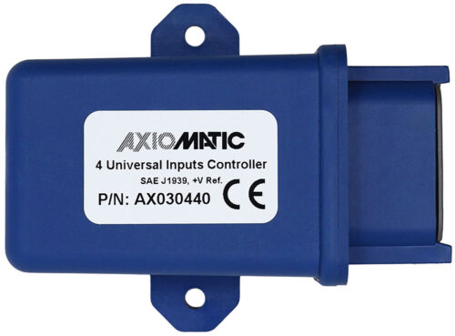 Axiomatic Technologies' 4 Signal Inputs Controller, AX030440, designed for power generator set and industrial environment applications.