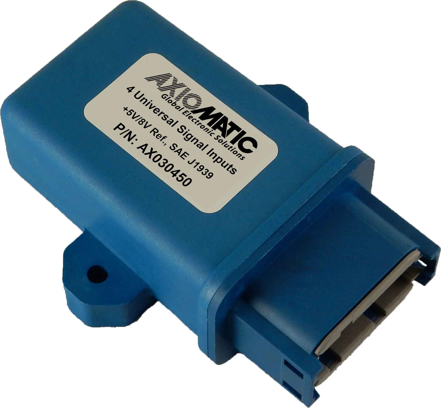 4 Universal Input CAN Controller, +5V/8V Reference with Feedback Signal, SAE J1939 
