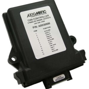 4 Analog Signal Outputs CAN Controller, SAE J1939, 250 kbps, AX030500