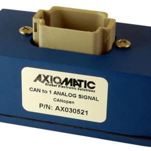 1 Analog Signal Output Controller, CANopen®
