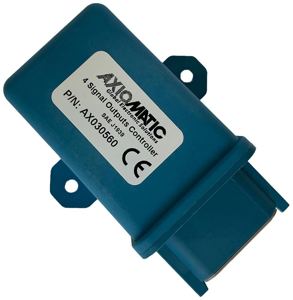 4 Universal Signal Outputs CAN Controller, SAE J1939, Compact