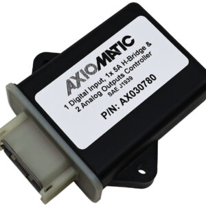 1 Digital Input, 2 Analog & 2 Proportional Outputs Controller, SAE J1939, AX030780