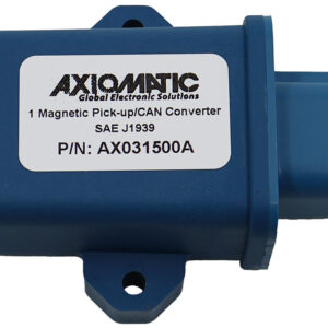 Magnetic Pickup Input to CAN Converter, SAE J1939, Auto-Baud-Rate Detection, AX031500A