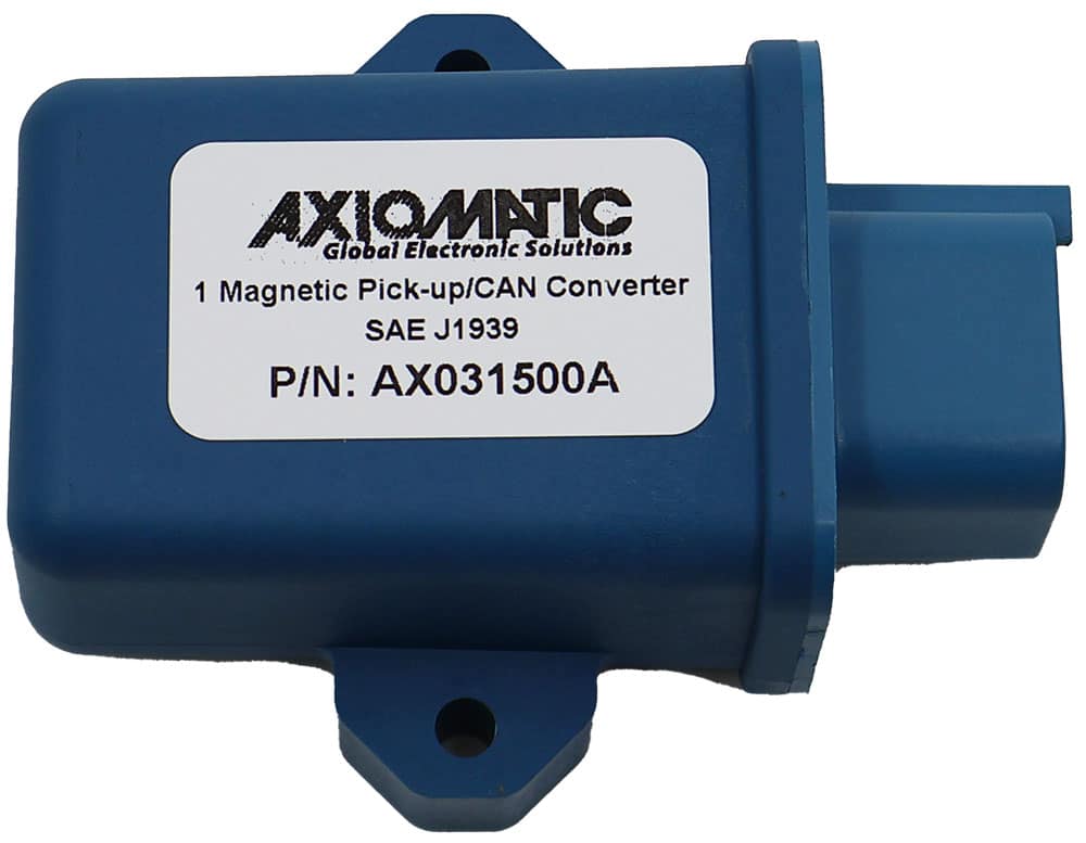 Magnetic Pickup Input to CAN Converter, SAE J1939, Auto-Baud-Rate Detection