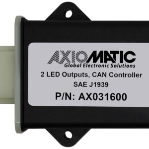 2 LED Outputs, CAN Controller, SAE J1939