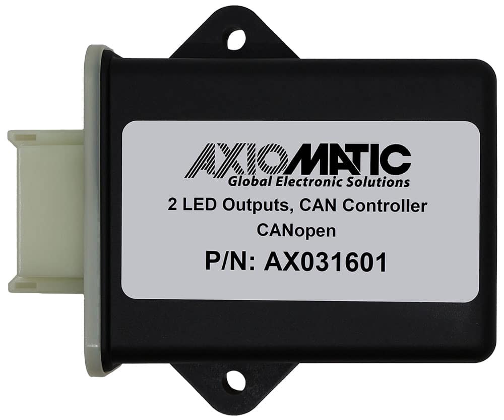 2 LED Outputs, CAN Controller, CANopen®
