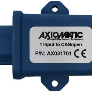 1 Signal Input (V/I/PWM) to CAN Converter, CANopen®, AX031701