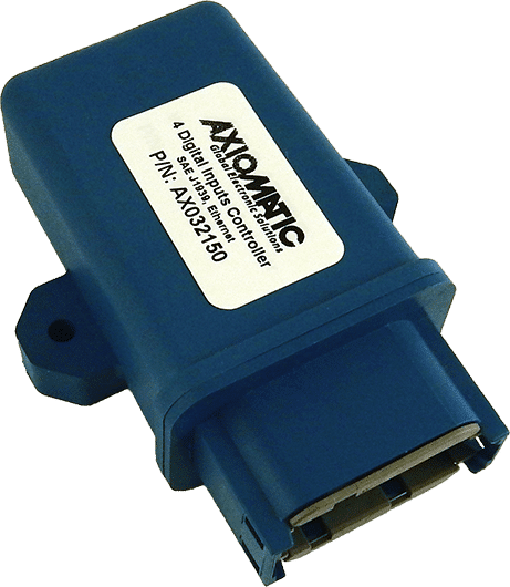 4 Digital Inputs Controller with CAN and Ethernet