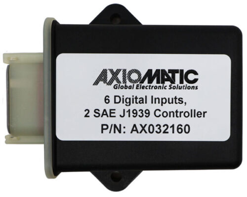6 Digital Inputs Controller, SAE J1939, Auto-Baud-Rate Detection, AX032160