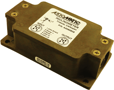 Triaxial Inclinometer, High Performance, 2 M12, CANopen