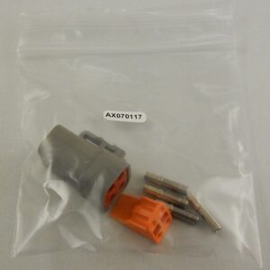 PL-DTP06-4S Mating Plug Kit: (DTP06-4S, WP4S, 4x 0462-203-12141)