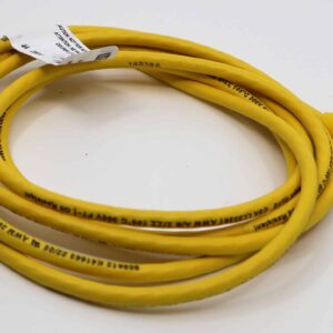 M12 Mating Plug with 2m Cable, Unterminated