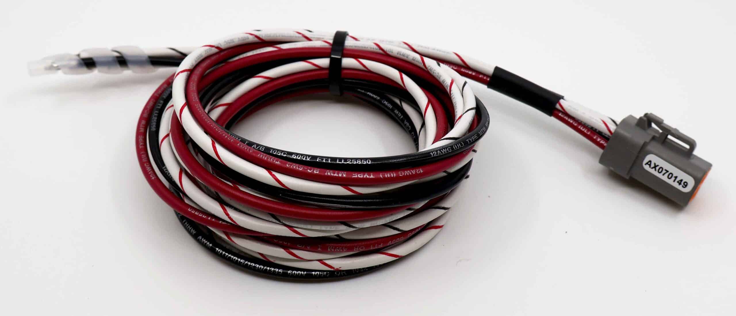 Power and Output Wire Harness, 2m: (WP4S,  DTP06-4S, 4x T 0462-203-12141)