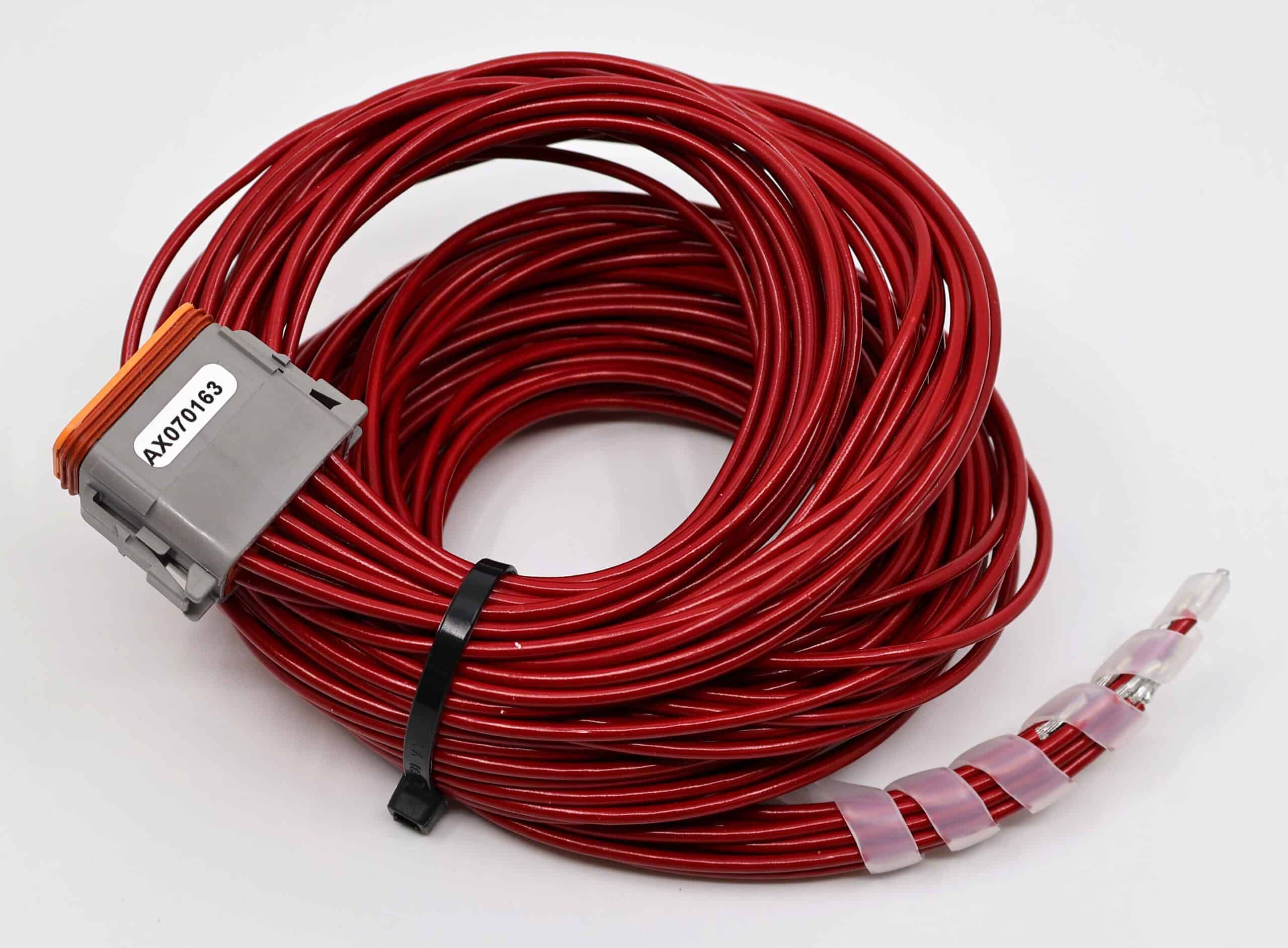 2m (6.5 ft.) Wire Harness (TE Deutsch P/N: DT06-12SA, W12S, 12 0462-201-16141, 14 AWG unterminated wires)