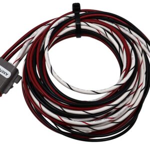 Wire Harness, 2m (6.5ft), DT06-08SA Plug, 14 AWG Unterminated Leads, Without Enable, AX070174, AX080302