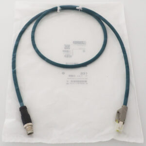 Ethernet Cable - 8-Pin Male M12 X-Coded Connector, RJ45 Plug
