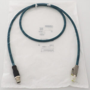 Ethernet Cable, 8-Pin M12 X-Coded Connector, RJ45 Plug, 0.7m (2.3ft), AX070525-R2, AX141560A