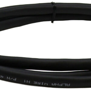 Automotive Ethernet and Power Cable, 17cm (6.69 in), 4-Pin M12 D-Coded Connector, 22 AWG Unterminated Leads, AX070528-R2