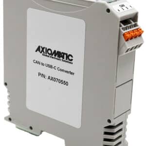 CAN to USB-C Converter, DIN Rail Mount, AX070550