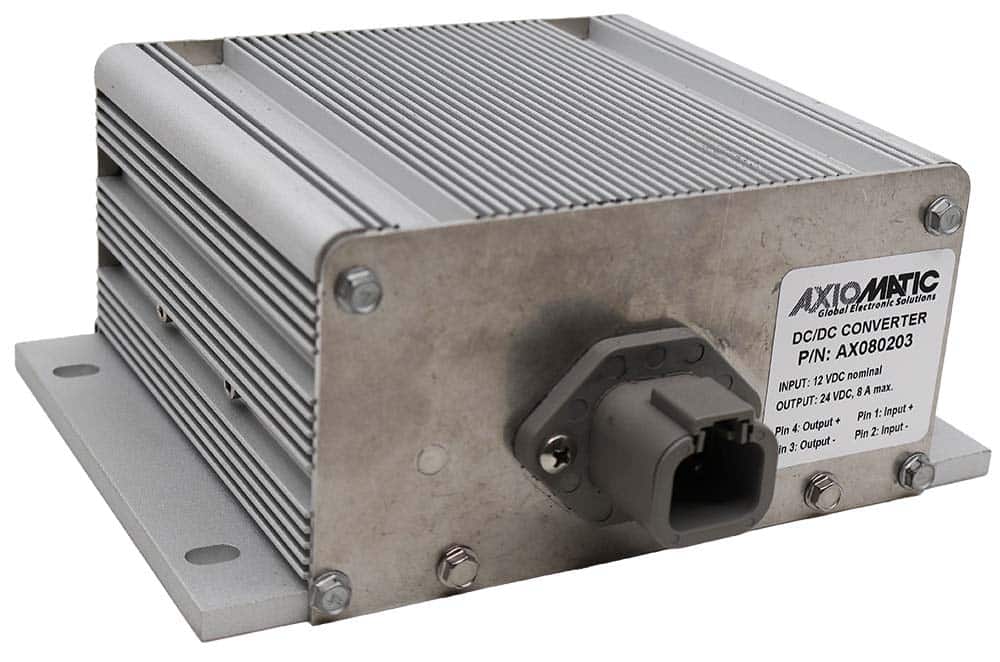 12 VDC/24 VDC, 192 W Isolated DC-DC Converter 
