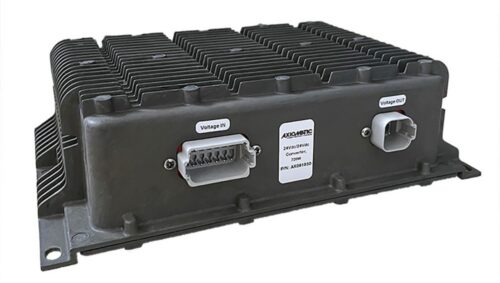 24VDC to 24VDC, 720W Converter, AX081850, Axiomatic adds two new models to their family of 24V to 24V DC/DC Converters, with 50W and 720W output power, suitable for off-highway applications and more!