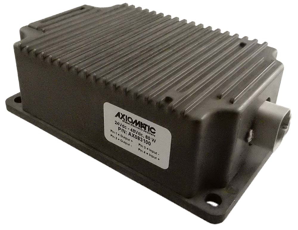 15/60VDC to 24VDC, 240W Isolated Converter